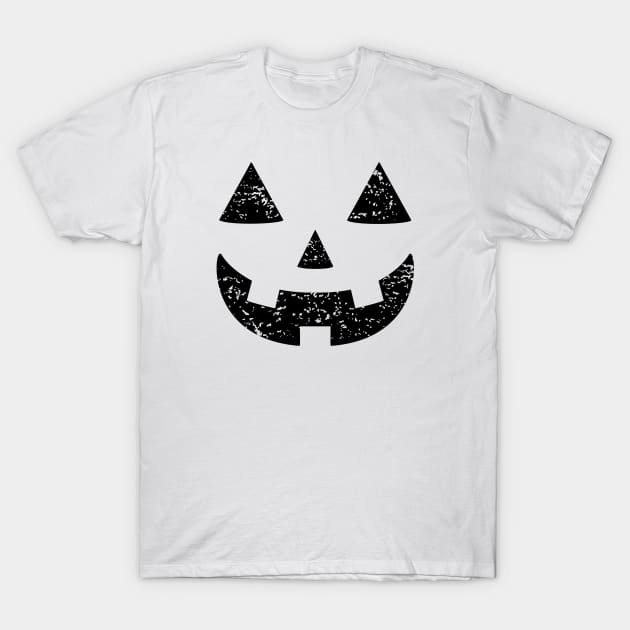 Jack O Lantern Face T-Shirt by DaphInteresting